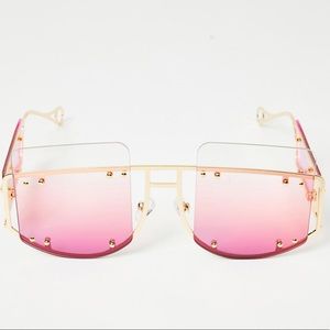Brand Inspired “Cyber Martini Square Sunglasses”